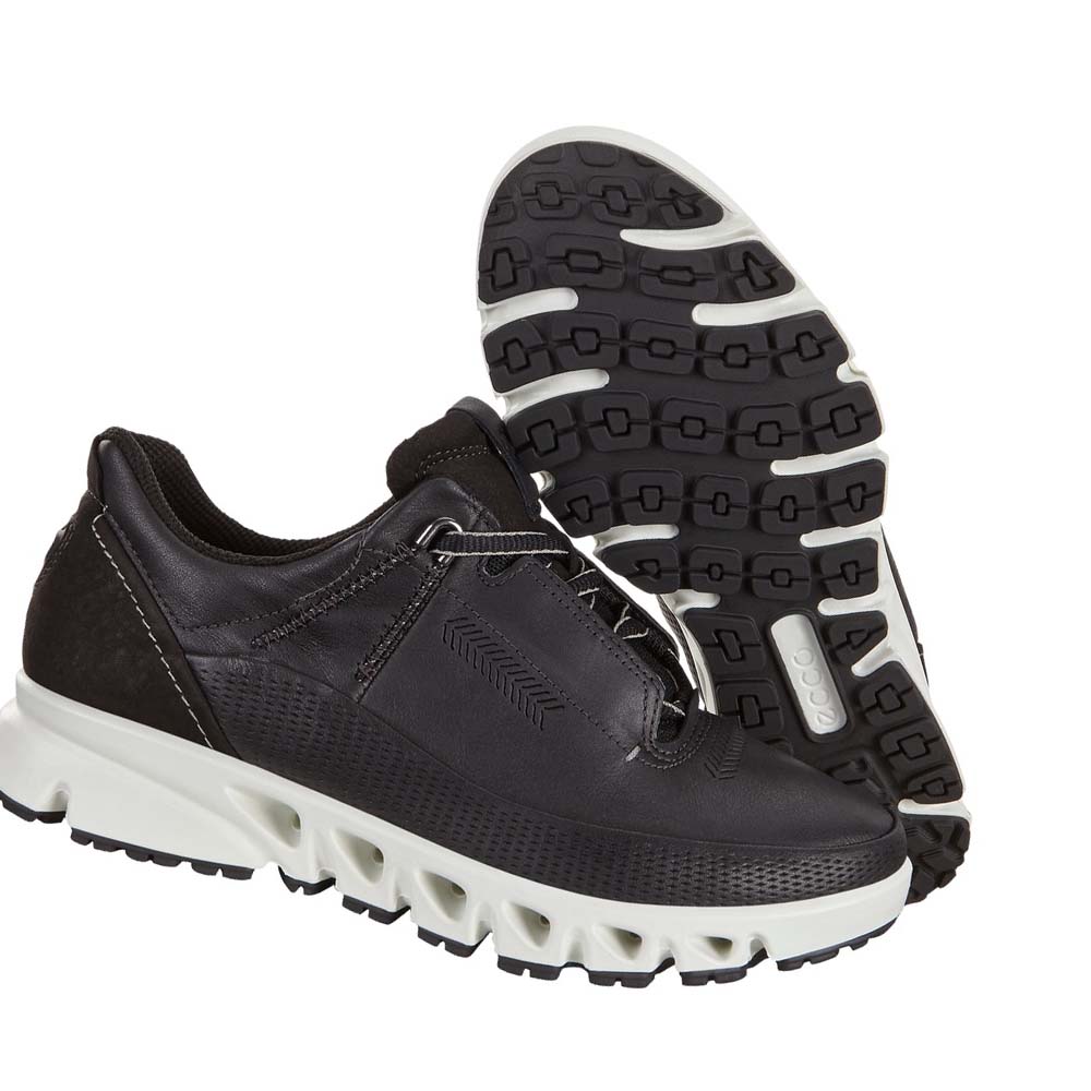 Ecco Multi-vent Outdoor Joggesko Dame Svarte | NO 226XYU